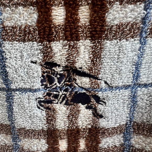 Burberry Bath Beach Towel Unused RARE Unisex - Picture 8 of 9